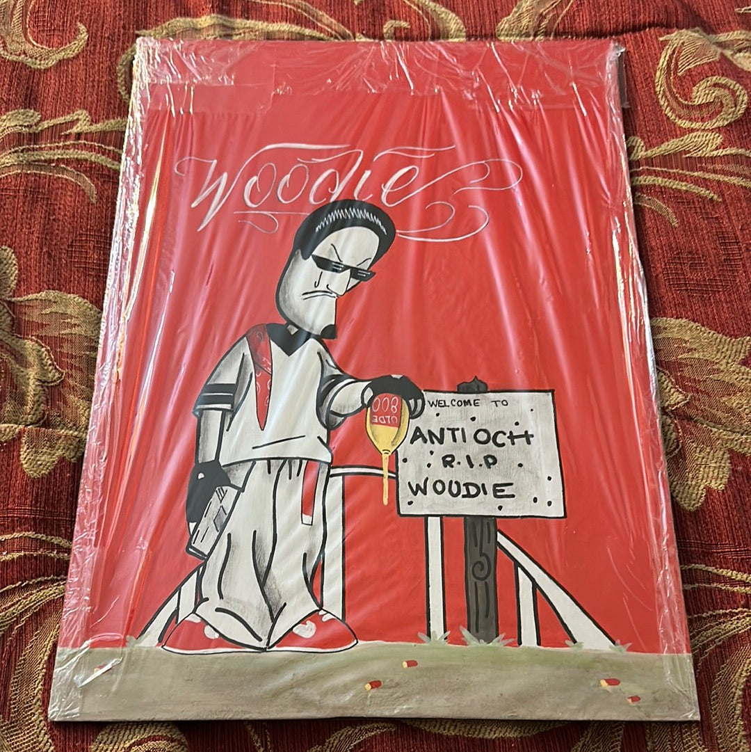 RIP Woodie Wood Piece 15”x11” – The Rap Stash