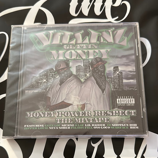 Money Power Respect Mixtape By Villinz Gettin Money Cd